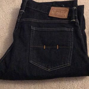Men’s very dark wash Polo jeans